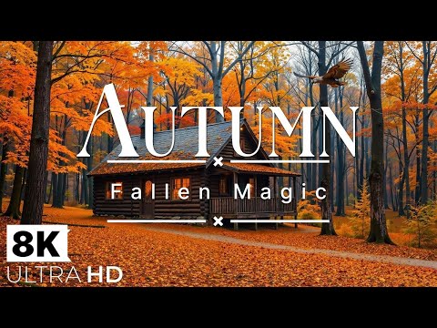 Autumn in 8K🍂|The Most Beautiful Fall Views on Earth |Relaxing Nature ASMR, Travel & Cinematic Vibes