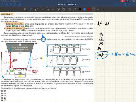 QUESTÃO 171 | ENEM 2022 | CADERNO AMARELO