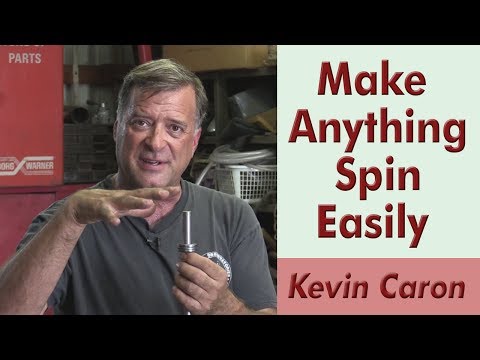 How to Make Anything Spin Using a Thrust Bearing - Kevin Caron