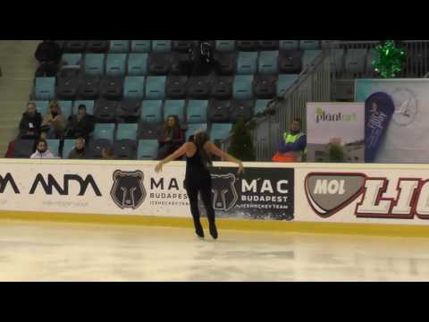 2016 Santa Claus Cup: Robin BERMAN (NED) - FS Junior LADIES - Short program