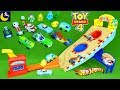 Toy Story 4 Hotwheels Cars Race Track Carnival Games Play Set Surprise Blind Bags Mini Figures Toys