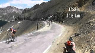 preview picture of video 'La Marmotte 2012 racenr: 2843'