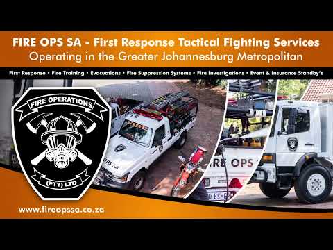 FIRE OPS SA - First Response Fire Service Operating Across the Johannesburg Metropolitan