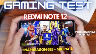 Download lagu IT'S GREAT! 😱 Redmi Note 12 (8/128) Indonesia GAMING TEST, FIRST SNAPDRAGON 685 Performance Test! mp3
