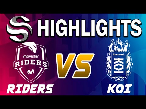 Movistar Riders vs KOI Highlights - LEAGUE OF LEGENDS - SUPERLIGA - JORNADA 16