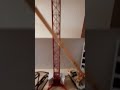 B.s. models construction site and tower crane model diorama in 1.76 scale