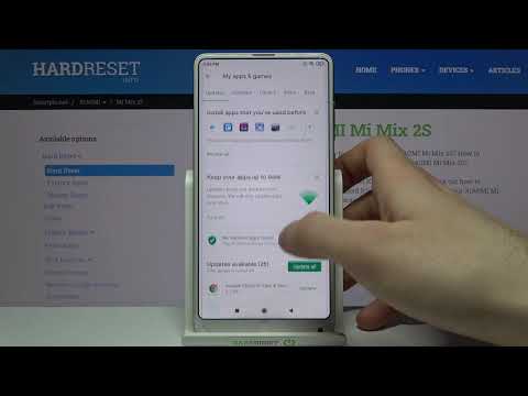 How to Update Apps on XIAOMI Mi Mix 2S – Auto Update Apps