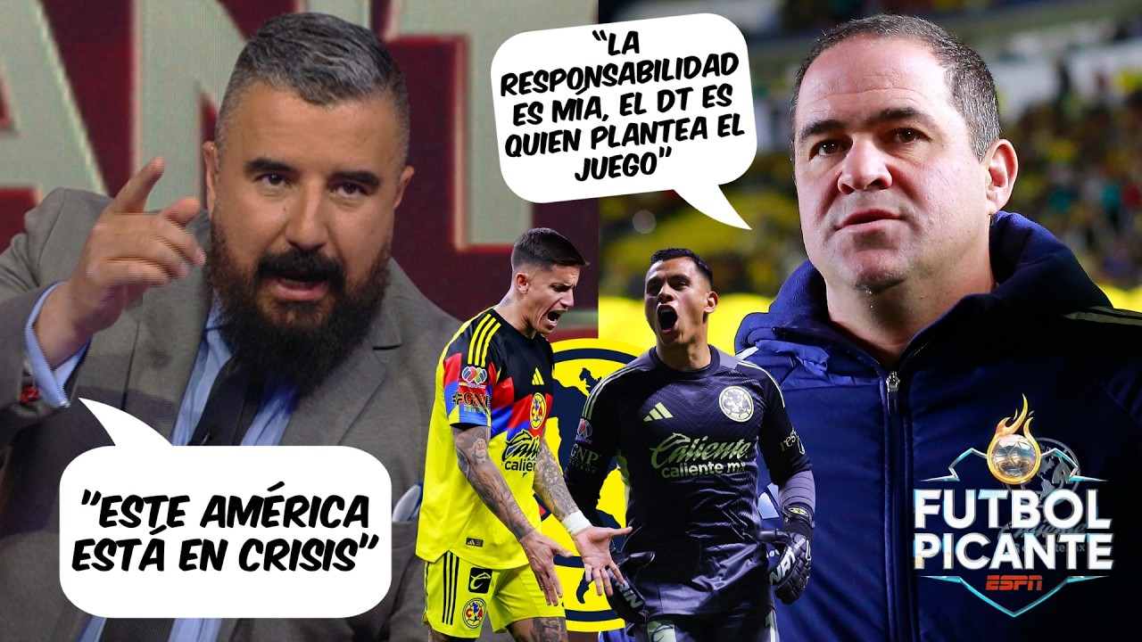 OJO, AMERICANISMO. ÁLVARO LE EXIGE respuestas a JARDINE tras el RIDÍCULO vs TIGRES | Futbol Picante