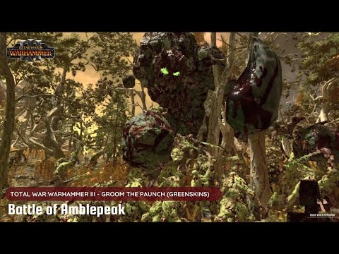 Total Warhammer 3 Cinematic Battle | GREENSKINS VS NURGLE : Battle of Amblepeak