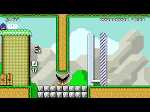 Mario Maker Level: Dumb cool trick