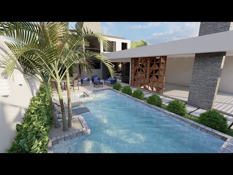 L-shaped house with pool | VERY COMFORTABLE |