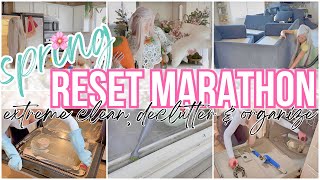*NEW* 🌸 SPRING RESET MARATHON | 2 HOUR EXTREME CLEAN, DECLUTTER & ORGANIZE WITH ME