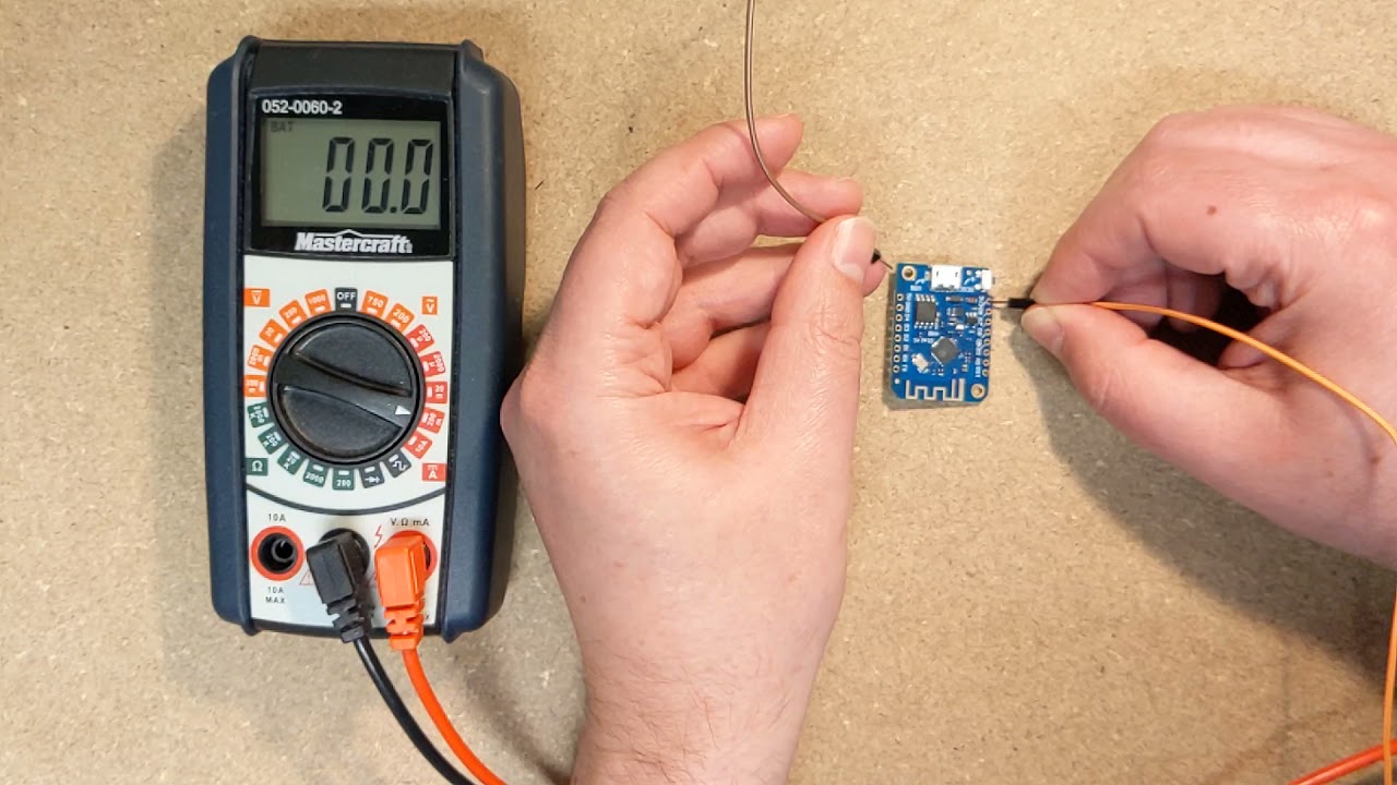 Données pluviometre via ESP8266 