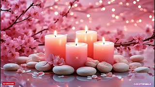 Calm Spa Ambience With Soft Water Stream Music | Gentle Spa Water Flow & Sleep Relaxation Music