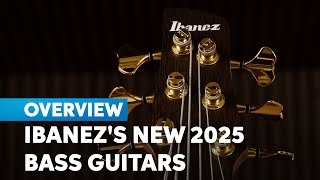 Video thumbnail for Ibanez Prestige SR4500, SR5505, and SR5506 Bass Guitars Overview by Sweetwater Soundcheck