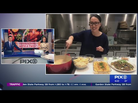 Chef Judy Joo makes her kimchi mac & cheese