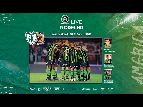 TRANSMISSÃO: AMÉRICA x NOVA IGUAÇU-RJ | 3ª FASE COPA DO BRASIL | TV Coelho