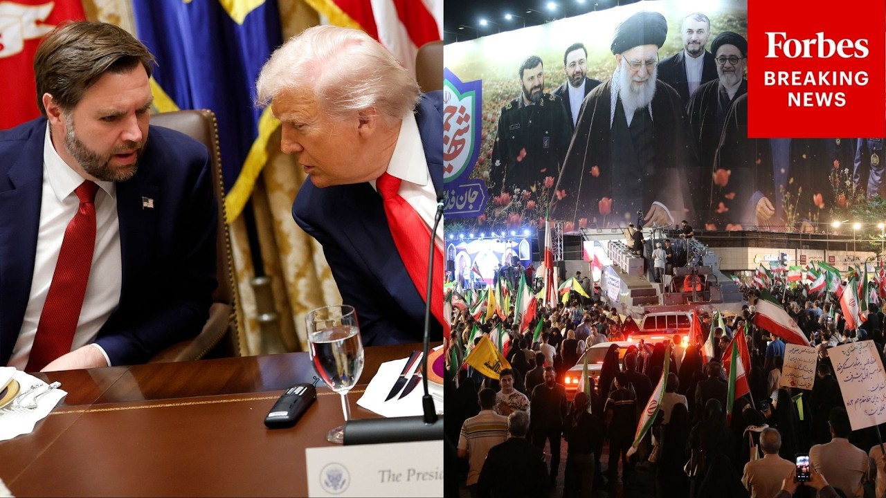 Video | Trump And Vance Angrily Deny Peace Deal Favors Iran