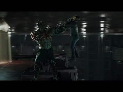 Resident Evil: Infinite Darkness ( 2021 ) Leon and mutant