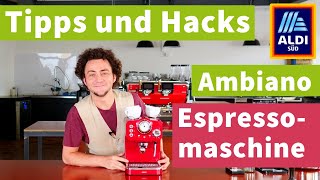 Neue 70 €-Aldi-Espressomaschine tunen – Espresso-Tipps & Hacks 2020