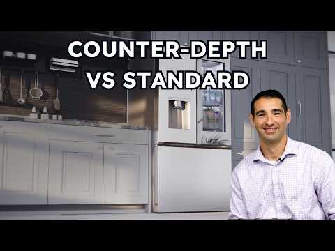 Counter Depth vs Standard Refrigerators: What Works for You