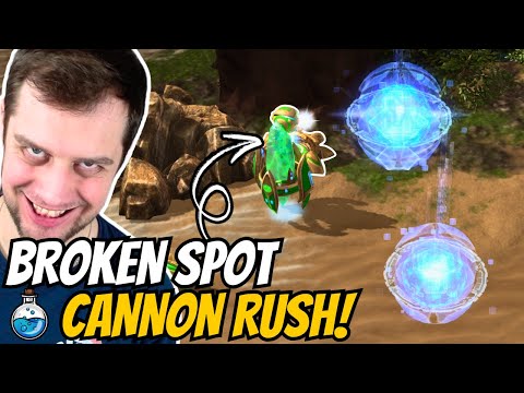 Don't tell ANYBODY about this Cannon Rush spot! | Cannon Rush in Grandmaster #120 StarCraft 2