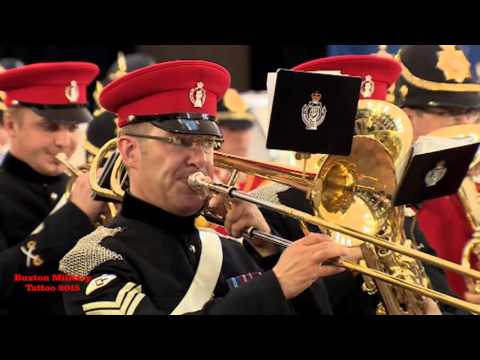 Buxton Military Tattoo 2015 - Massed Bands - Amazing Grace