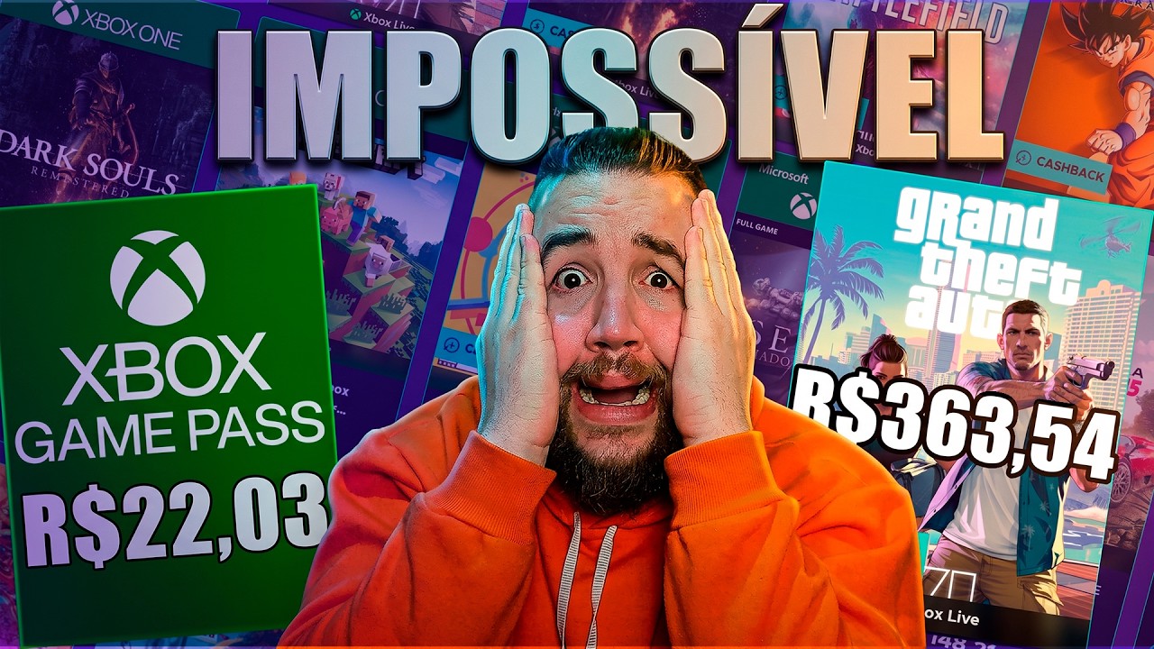 GAME PASS QUASE DE GRAÇA (POR TEMPO LIMITADO)