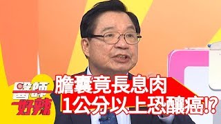 膽囊竟長息肉？醫師:「1公分以上恐癌症！」【醫師好辣】 20190313  part2 EP704林秀琴 張金堅