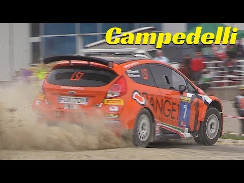 Rally Legend San Marino 2017 - Simone Campedelli in Action - Jumps, powerslides & More!