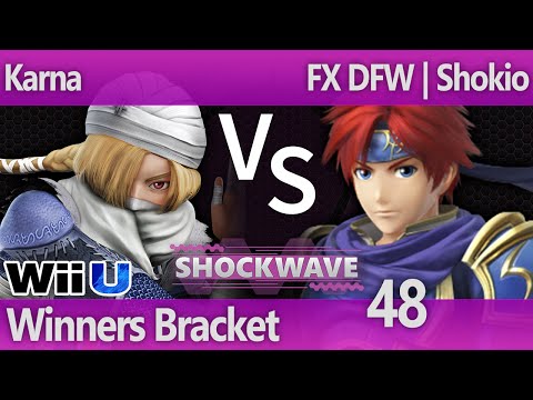 SW 48 Smash 4 - Karna (Sheik) vs FX DFW | Shokio (Roy, Diddy) - Winners Bracket
