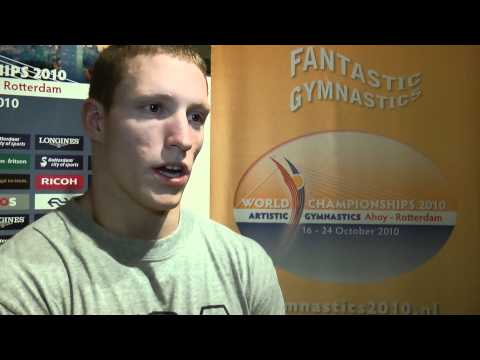 Steven Legendre Interview - After Floor Exercise Finals - 2010 World Gymnastics Championships