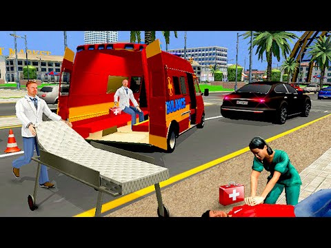Ambulance Rescue Driver Simulator 2K18 (Android) Part 1 | Drive Hero