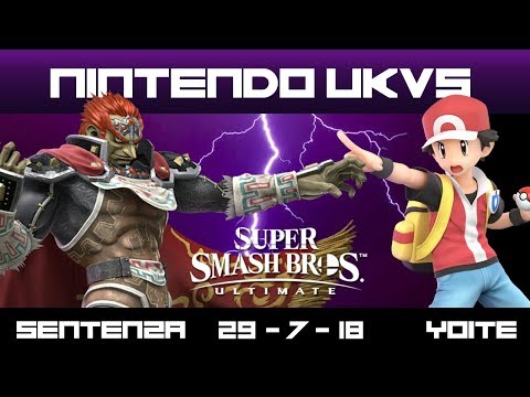 NintendoUKVS Smash Ultimate Demo 5 - Sentenza (Ganondorf) vs Yoite (Pokemon Trainer)