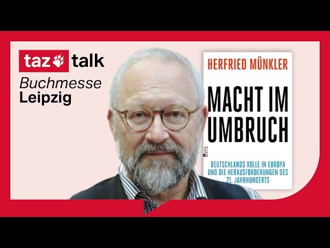 Herfried Münkler: Macht im Umbruch – taz Talk meets Buchmesse Leipzig