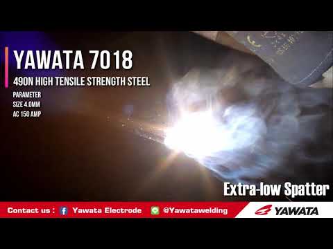 Yawata 7018 h5 low hydrogen welding electrode