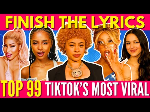 FINISH THE LYRICS - Most Popular Viral TikTok Songs EVER 📀MEGA CHALLENGE📢🎵(♾️ - 2024)