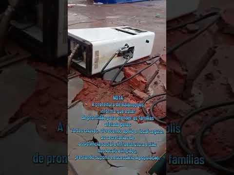 vendaval e forte chuva aterrorizante em Baianopolis BA #nordeste