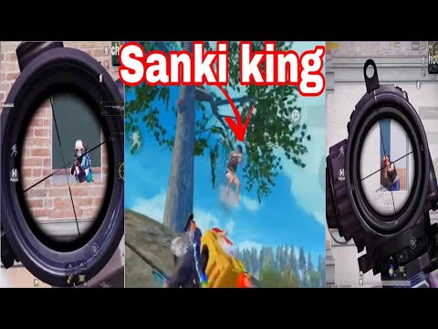 Sanki gaming Fly headshot master🤑🤑!! Sanki sniper King PUBGMOBILE...