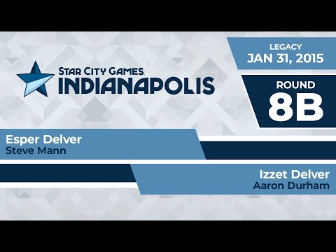 SCGINDY: Round 8b - Stephen Mann vs Aaron Durham | Legacy