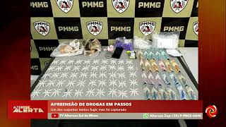 Dois homens são presos por tráfico de drogas em Passos