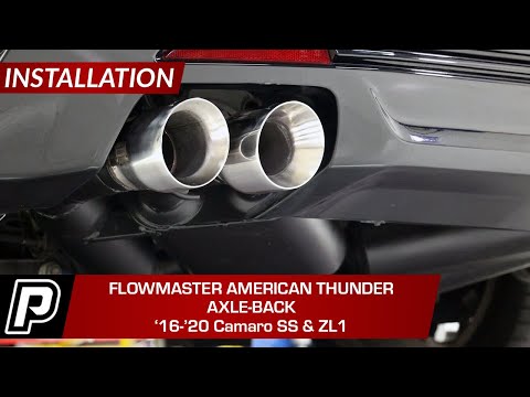 2016-2020 Camaro SS Flowmaster Exhaust Installation - Phastek
