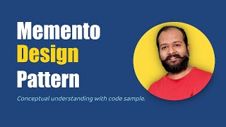 Memento Design Pattern