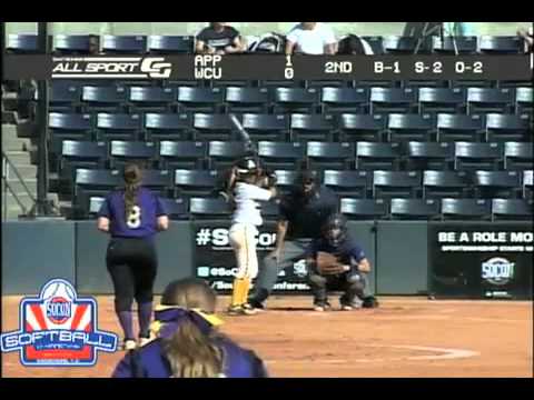 Western Carolina Softball 2014 Southern Conference Tournament