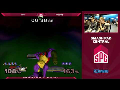 SPC 100 WR3 - Valk (Samus) vs Yingling (Falco) Part 2