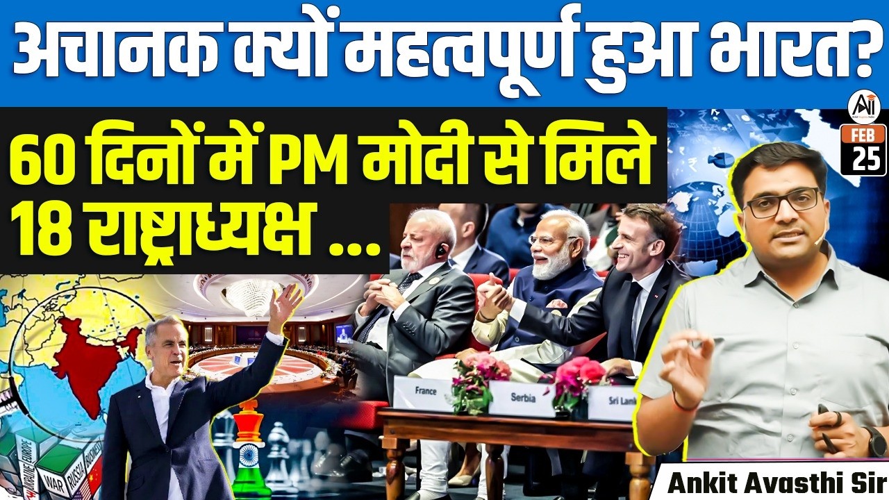 Why Nations Are Shifting Toward India Over the US? Big Diplomatic Trend | By Ankit Sir