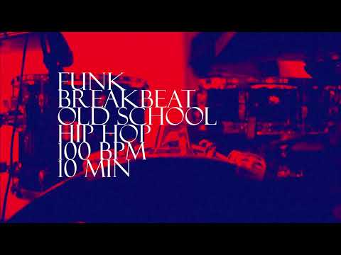 Free Drum Loops - Funk Breakbeat Old School Hip Hop 100 BPM 10 min - Download
