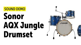 Video thumbnail for Sonor | AQX Jungle Set | Sound Demo (no talking) by Drums Bonedo