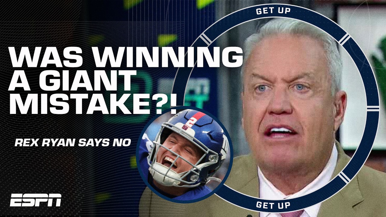Did the Giants WASTE THEIR CHANCE at Shedeur Sanders? 😳 Rex Ryan: YOU PLAY TO WIN! | Get Up