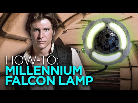 Making a Star Wars Millennium Falcon Lamp Replica | Smuggler’s Run